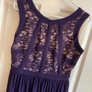 Women’s Royal purple fancy dress size small